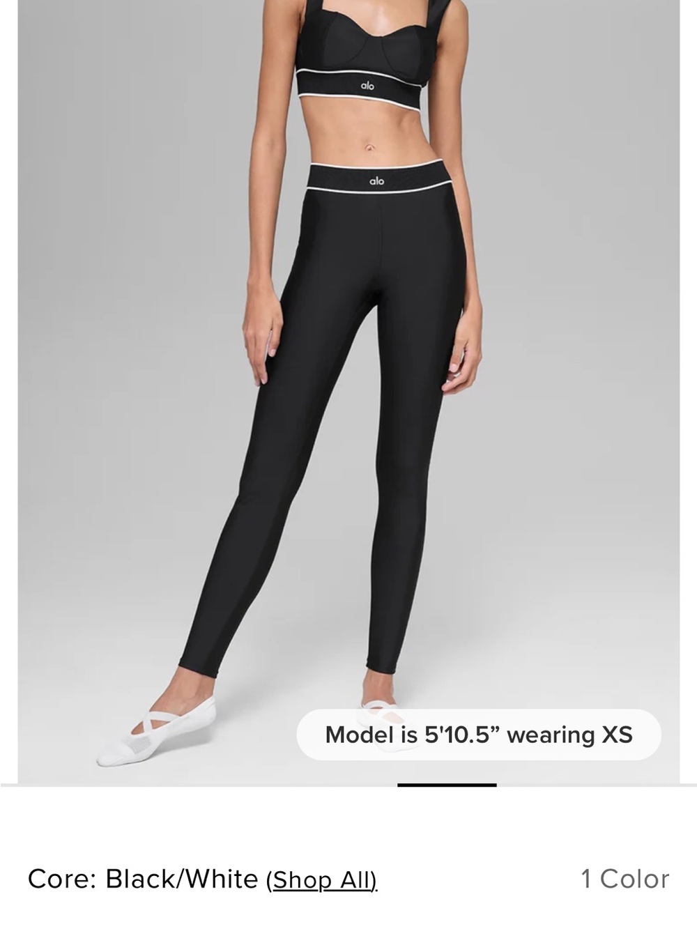 Alo Airlift High-Waist Alignment Legging • XS